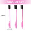 3Pcs Silicone Makeup Tool Set Double Sided Brow Brush And Hair Styler For Quick Touches Ups Travel