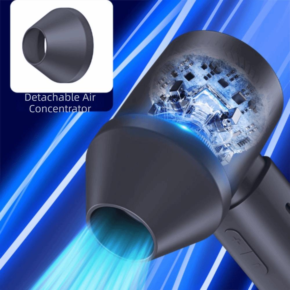 Compact Design Mini Fan Rechargeable Digital Fan On-the-Go Handheld Fan  Walking Use