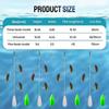 Bass Fly Fishing Lures Multi-Hook Fly Fishing Bait Anti-Rust Angling Gear With Throwing Aids For Trout Perch Pike Bass Beginners