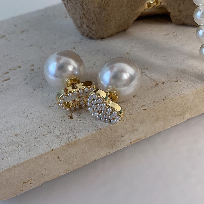 Жемчужные серьги для женщин: Ретро Ниша Любовь Стиль