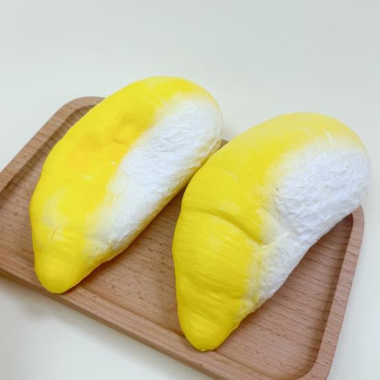 Jouet à presser Durian Doux Réaliste PU Lentement Élastique Fidget pour Soulager le Stress Mignon Gadget de Décompression en Forme de Fruit pour Enfants Adultes