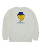 UPPERSTROP [Up9078] Upst Golf Double-Fleece Sweatshirt Ivory