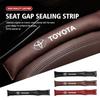 Car Seat Gap Plug Leather Cotton Sealing Strip Accessories For Toyota GR Corolla Yaris Aygo Prius CHR Camry Auris Avensis