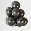 QAKGL 50 Pc Chrome Metal Color Party Decoration Balloons 12'' Latex Round Balloon Birthday Party  Balloons Metallic