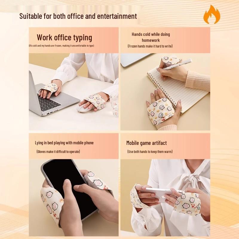 Hand Warmer Egg: Self-Heating Pack for Babies, Kids, Students & Girls - Stay Warm in Winter