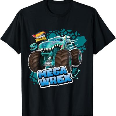 Hot Wheels - Tričko Mega Wrex