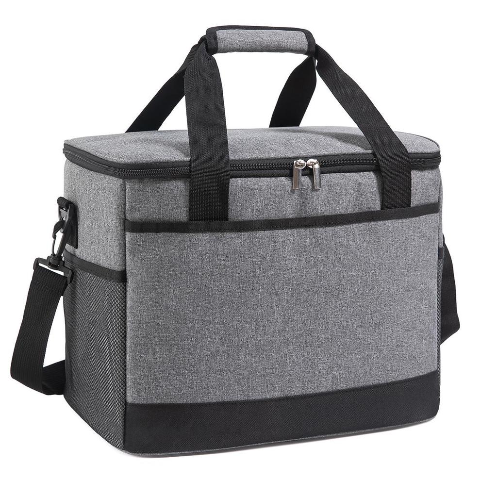 Foldable Large Capacity Insulated Bag - Handheld Cold Storage for Camping & Picnics