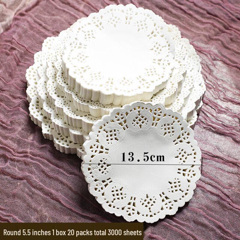 Qiewei Food Grade Oil Absorbing Lace Paper Mats