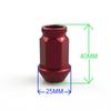 HOT D/ONE Wheel Lug Nuts JDM Car Racing Aluminium alloy Wheel Lug Nuts Screw M12x1.5/1.25 Length 50mm//35mm 20 pcs/set