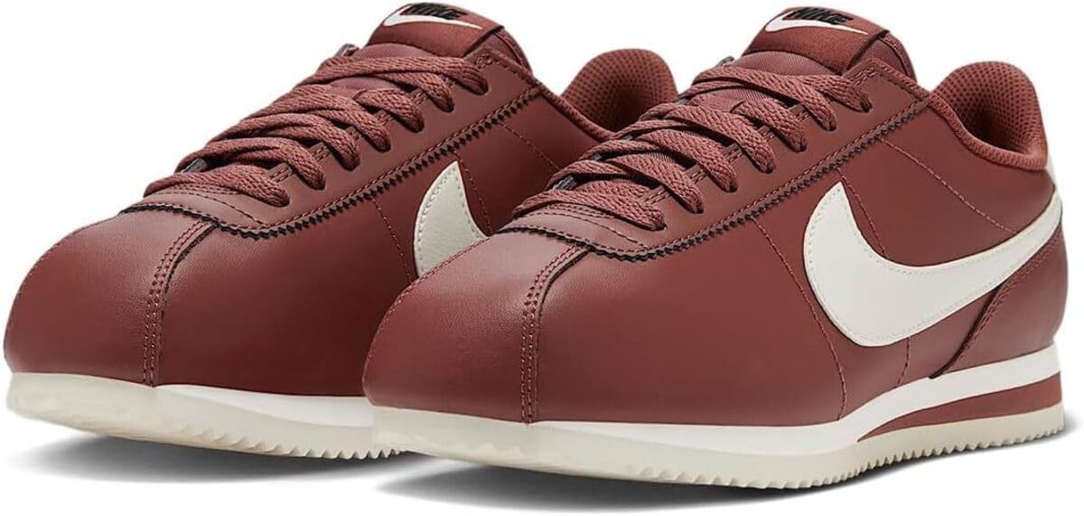 Nike Cortez Leather W Cortez Red Size Leather, Sepia/Black/Sail, DN1791-201, 22.0cm