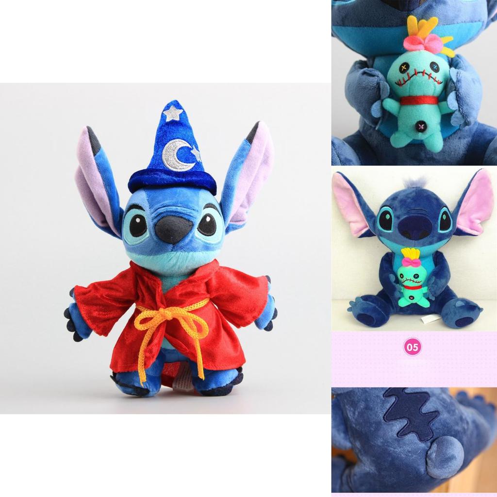 25cm/9.6in Disney Stitch Plush Soft Toy Stuffed Doll Xmas Kids Gift