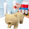 Penlimly Cat Toothpaste Squeezer | Vomiting Cat Topper - Cute Bathroom Dorm Nightstand Decor for Pet Lovers Home