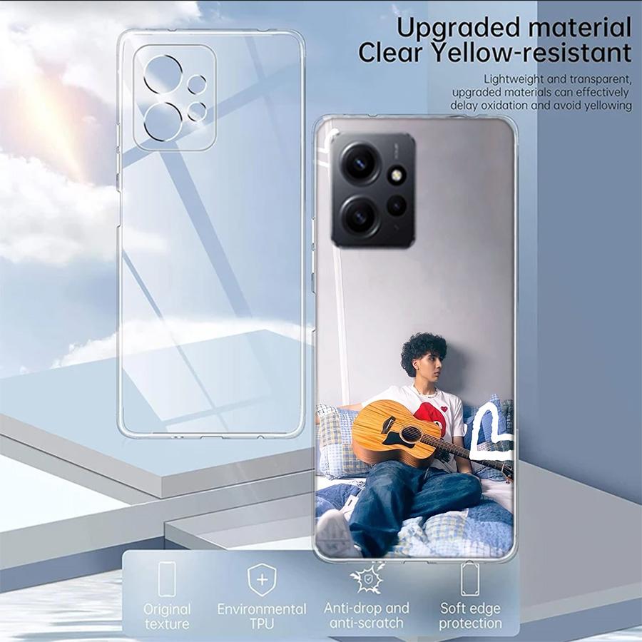 DannyLux American Singer Phone Case For Redmi Note 14 15 Pro 5G 13 12 Pro Plus 11 11T 11E 11S 10 Pro 10S 9 9S Cover Cell Clear T
