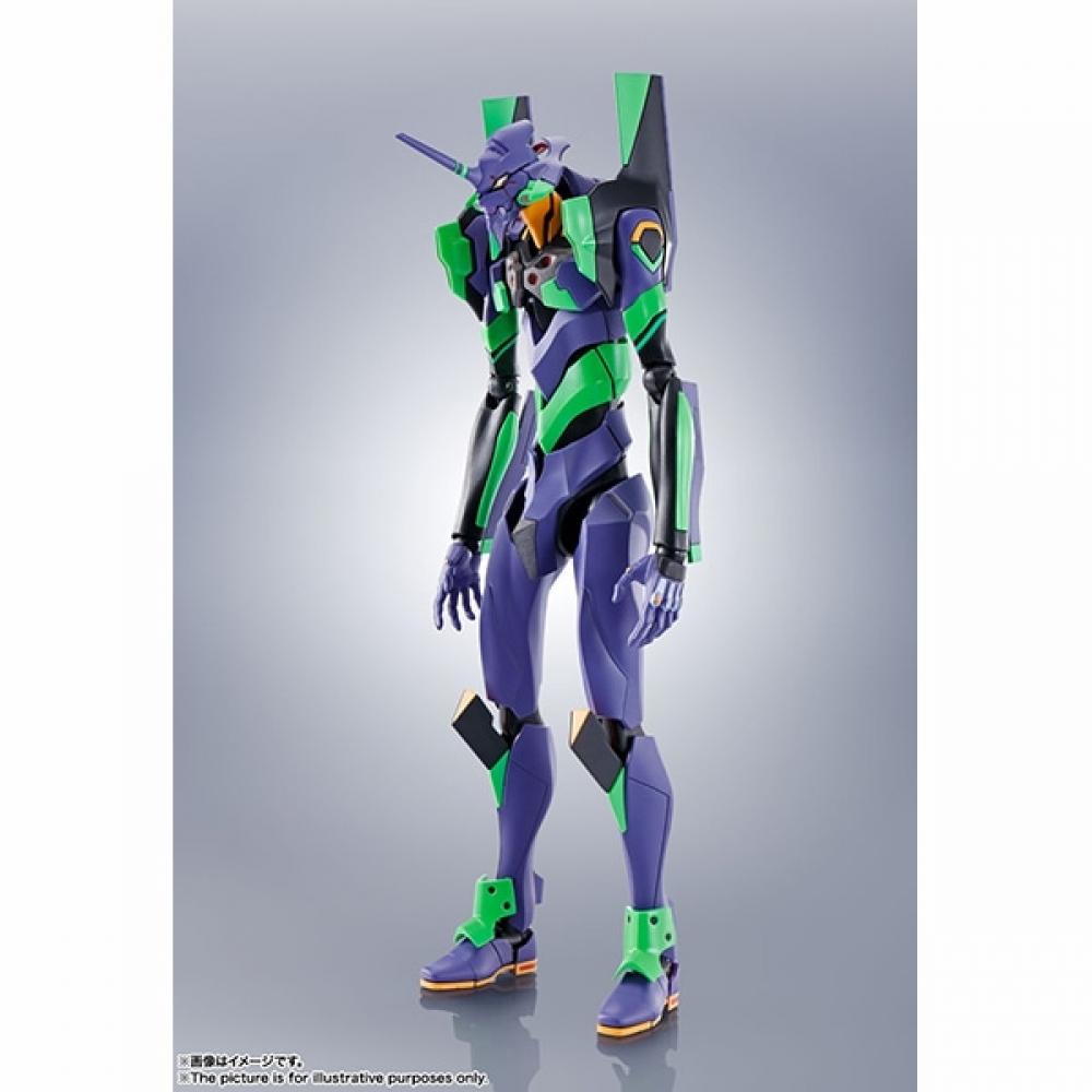 Bandai Robot Spirits Renewal Color Edition Eva Unit 01 + Kassius-Lanze