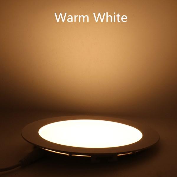 

LED Down Light Panel Light White Warm White Ceiling Panel Lamp 3W 6W 9W 12W 15W 25W LED Lighting for Home Decor 3w теплим білим кольором