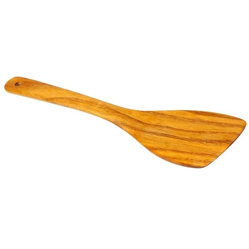 Pot Bamboo Wood Spoon Square Shovel No Shovel 30cm Cooking Shovel