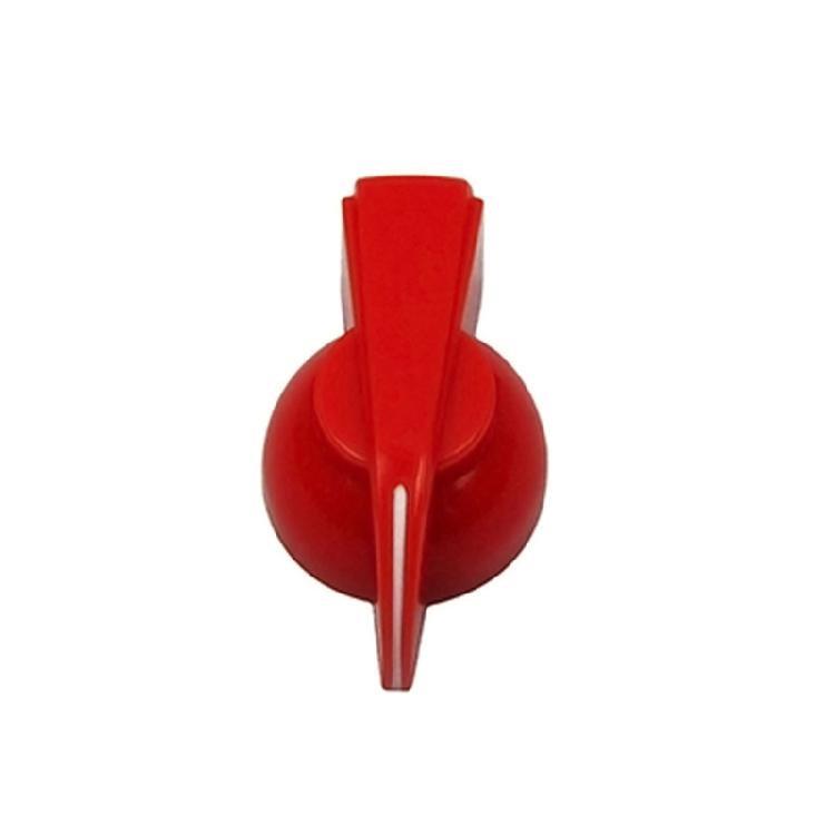6Pcs Plastic Chicken Head Pointer Knob Effect Pedal Knobs Replacement Plastic Guitar Amplifier Knobs Easy to Use