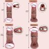 SXXY Reusable Realistic Penis Sleeve with Anti-drop Silicone Cock Enlarge Cover for Men Delay Ejaculation Adult Sex Products