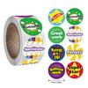 About 500pcs 1inch Cartoon Animal Children Sticker Label Thank You Cute Toy Game Sticker DIY Gift Sealing Label Decoration