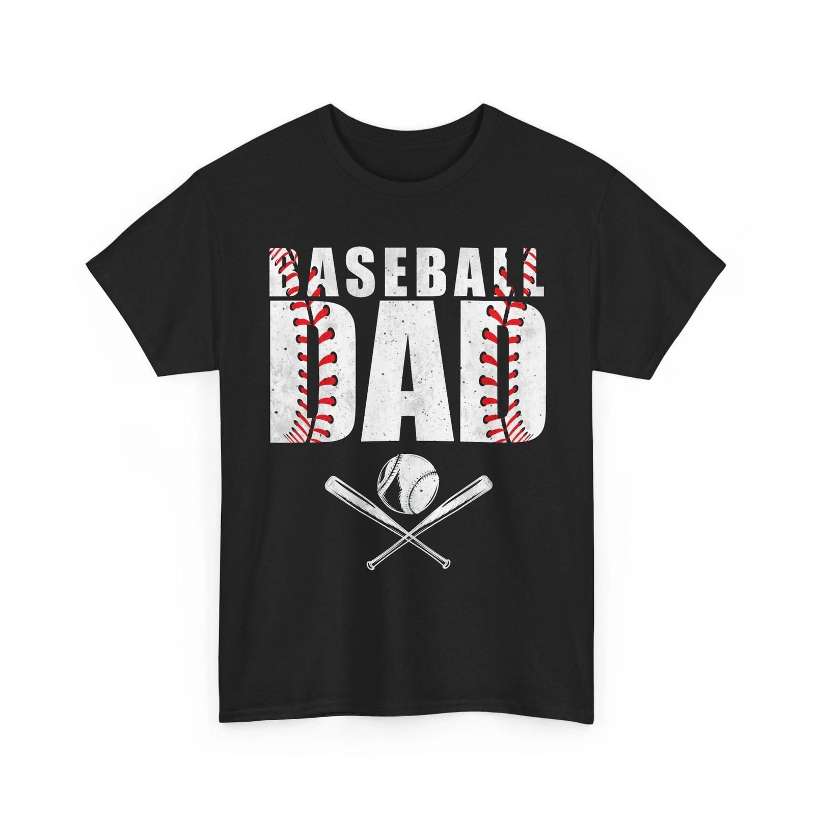Baseball Dad Shirt, Baseball Player Sports Lovers Father s Day Dad Shirt L