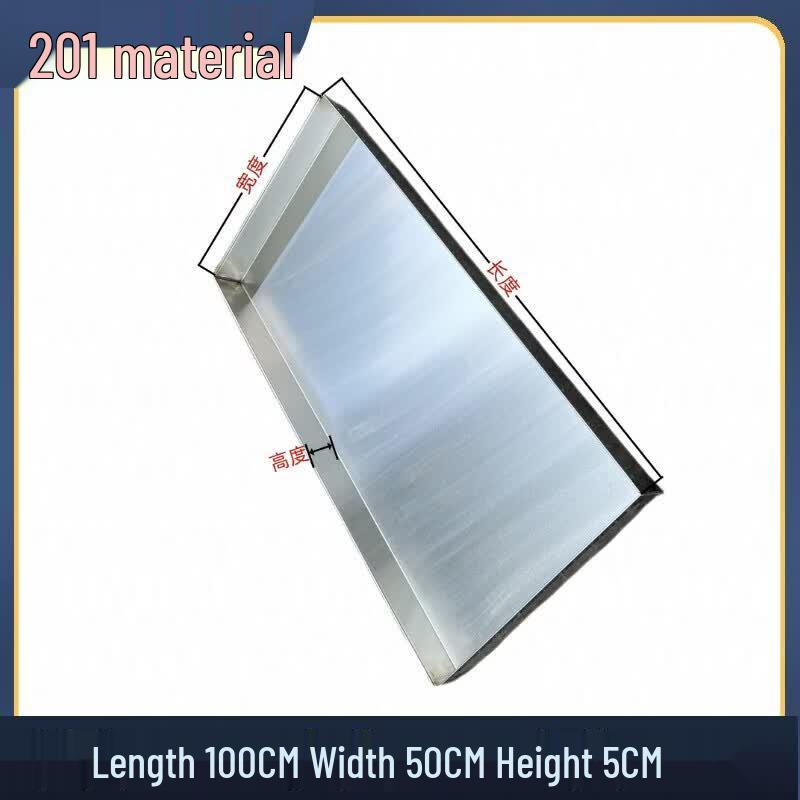 Commercial Rectangular Stainless Steel Drip Tray