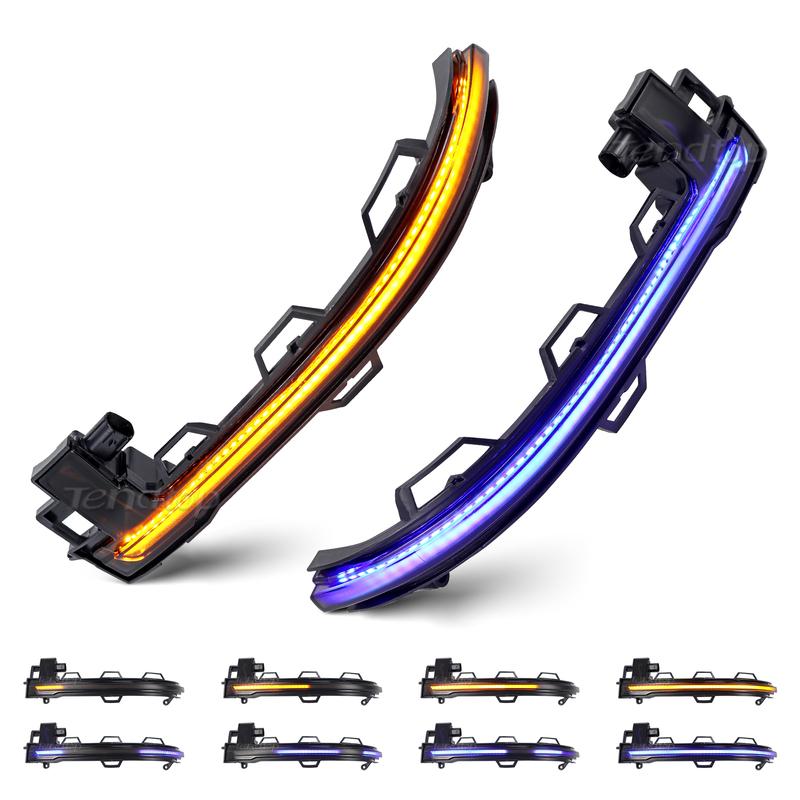 Dynamic Turn Signal Light LED Side Rearview Mirror Indicator Blinker Lamp For BMW X3 X4 X5 X6 X7 G01 G02 G05 G06 G07 2018-
