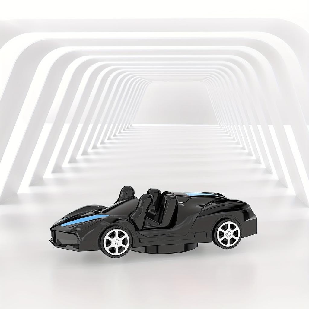 2-in-1 Racing Car Phone Holder Car Desktop Decor Stand 360° Rotatable Universal for All Smartphones Mount