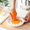 European Style White Ceramic Grinding Plate Garlic Ginger Grinder Potato Grinder Creative Home Fruit and Vegetable Grinding Tool