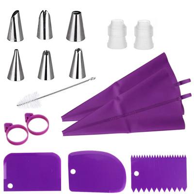 8PC/14PC Stainless Steel Flower Mouth Candy Kitchen Baking Cake Decoration Frosting Piping Cream Nozzle Tip