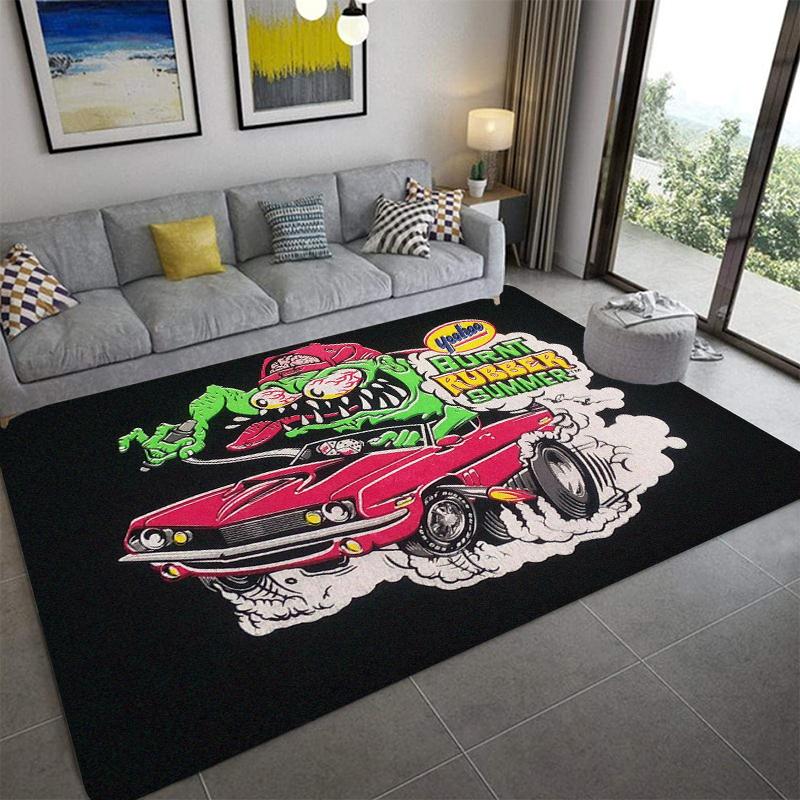 T-thrush Printed Carpet Fashion Yoga Mat Non-Slip Carpet Bedroom Decoration Outdoor Carpet Bedroom Birthday Gift