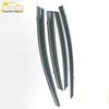 3D Stainless Steel Rain Deflectors for 12-17 Elantra: Decorative Rain Shields & Car Accessories