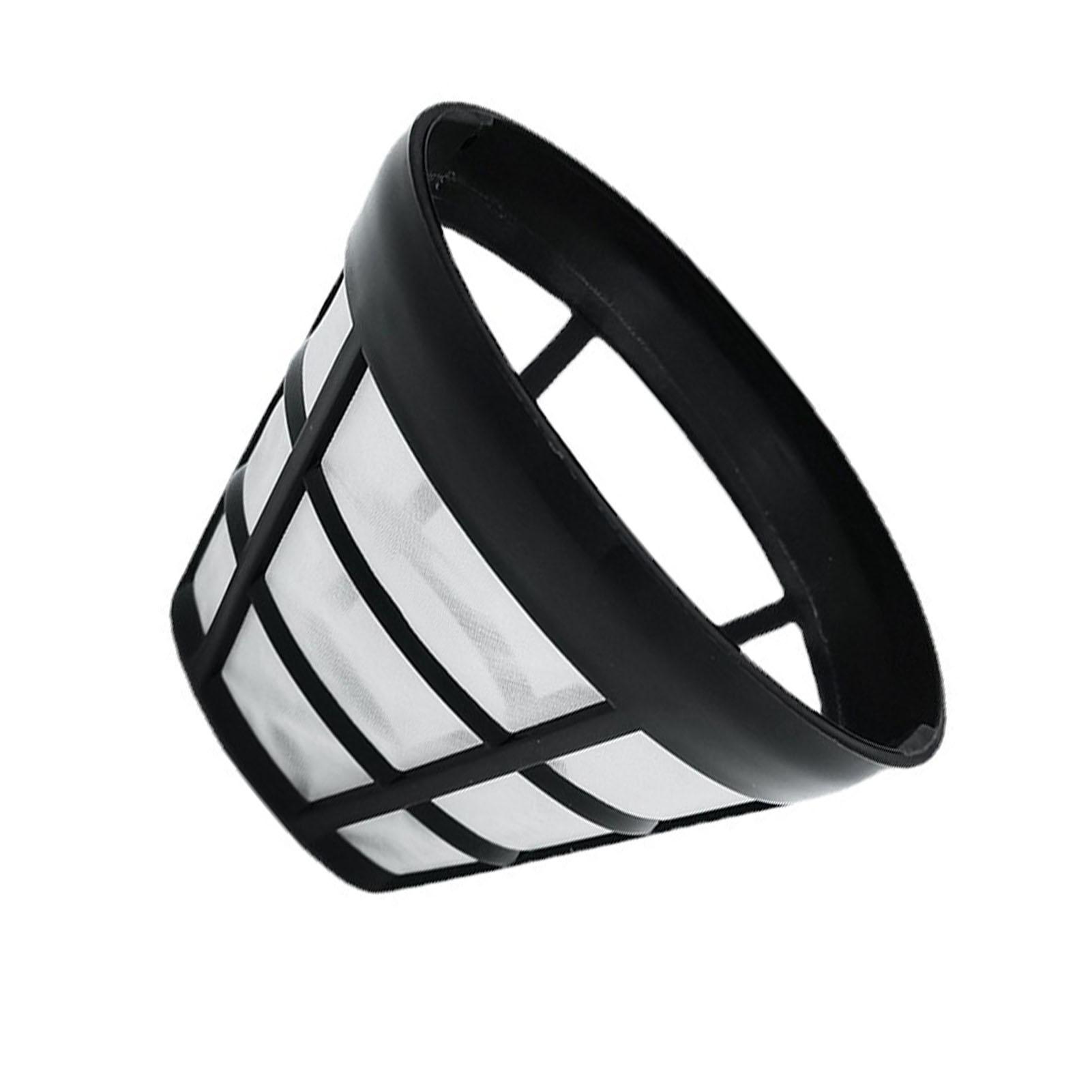 

2 шт. Многоразовый кофейный фильтр из нержавеющей стали и нейлона, эффективная фильтрация, постоянный конусный фильтр для кофеварки для дома