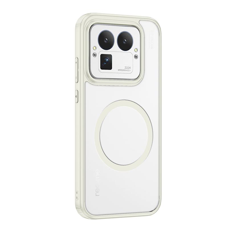 For Realme GT8 and Realme GT8 Pro Case Frosted Semi-transparent Baby Skin Touch Raised Camera Lens Lips Guard Hybrid Soft Cover