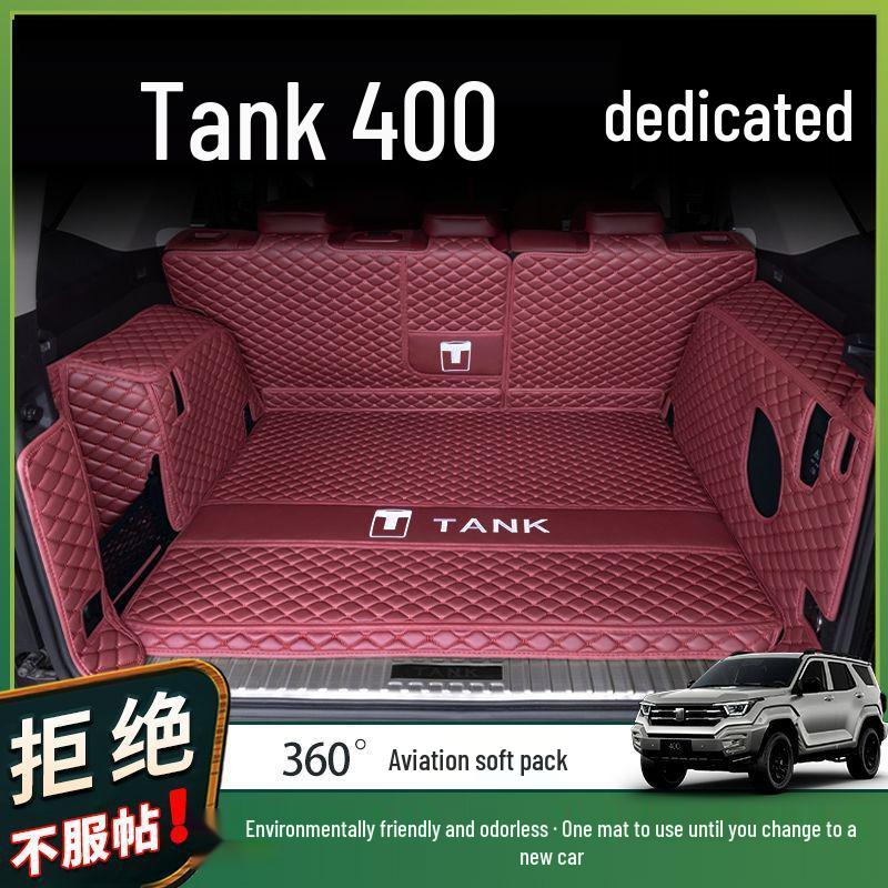 Eco-friendly Trunk Mat for Tank 400: Custom Surround Style Interior Trim for New Energy Models
