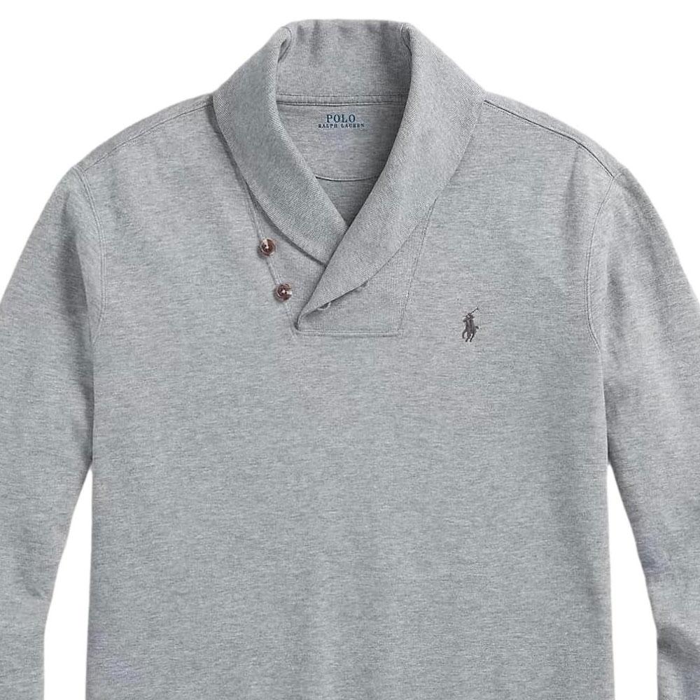 Polo Ralph Lauren Logo Embroidered Pullover Long Sleeve Knit Sweater Men Sweater 710877989-003