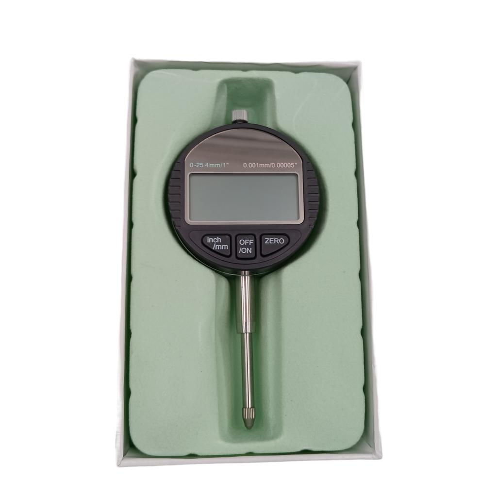 Hwaut Oilproof Waterproof 0-12.7mm 0.001mm Electronic Digital Dial Indicator Pressure Gauge for Compatible 1 Year Warranty