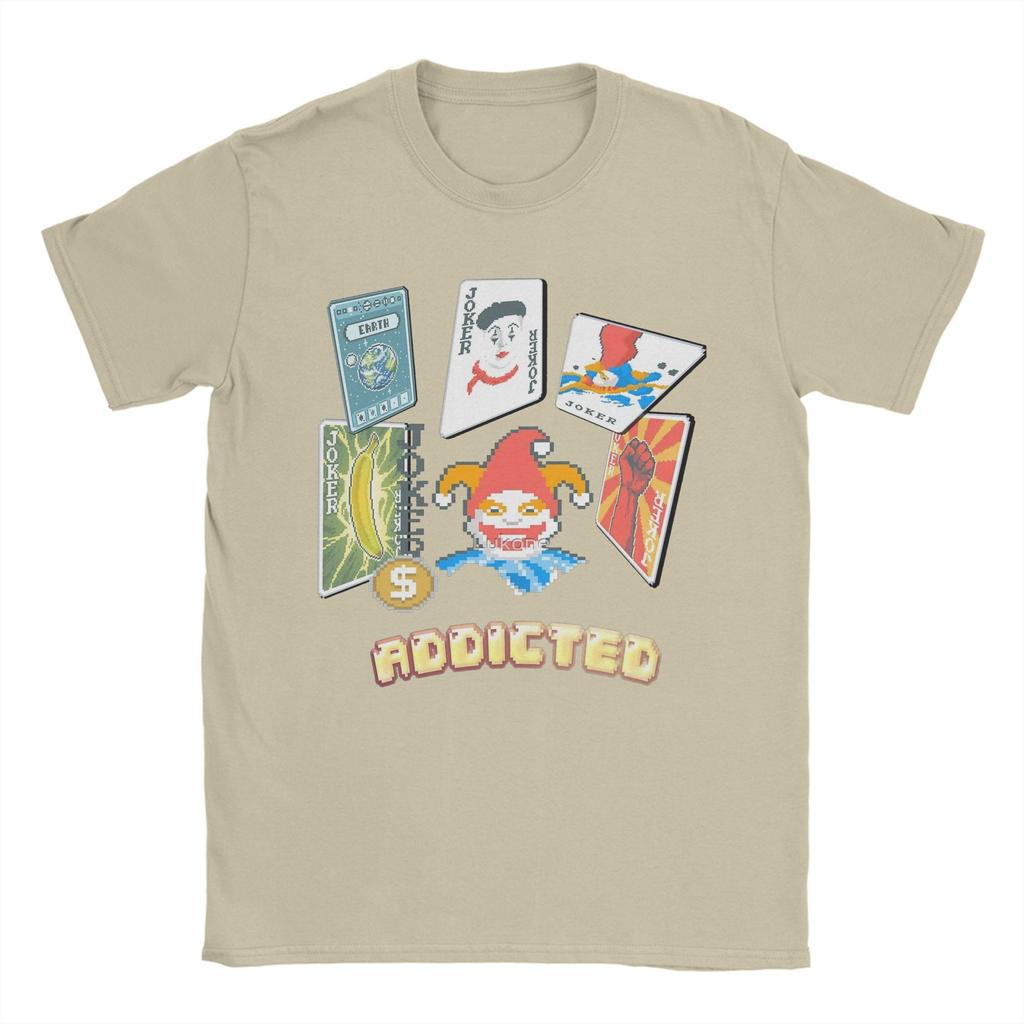 Balatro Game Tee Shirt for Men Women New Arrival T Shirts Card Joker Cotton Clothes