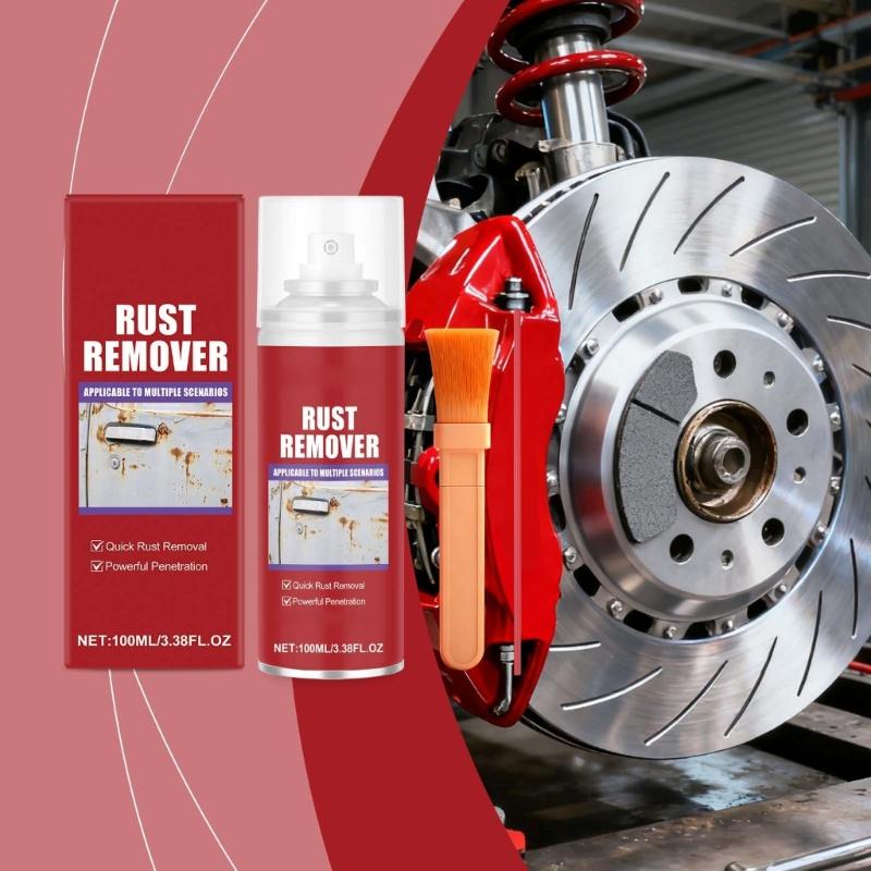 100ml Rostentferner Entrostungssprüher Multifunktions-Automobil-Rostentfernungssprüher Universelle Auto-Wartung Rostschutzmittel