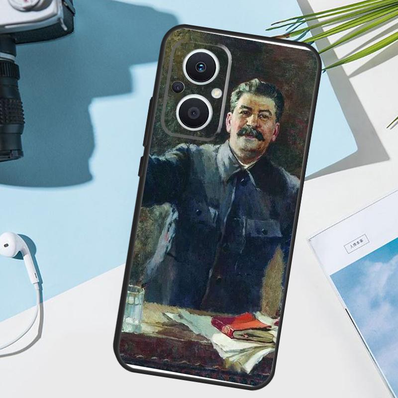 

Russian Commander Stalin Cover For OPPO Reno 14 F 13 12 11 10 Pro 11F 12F 13F 7 8 Lite OPPO Find X9 X8 X6 X5 Pro Case OPPO Find X5
