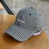 Kleine Karomütze Weiches Top Baseballkappe Frühling und Sommer Damen Paar Outdoor Bergsteigen Gesicht Kleine Kappe Mann