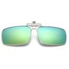 Flip Up Clip on Sunglasses Men Polarized Yellow Lens Night Vision Women Car Driving Gogglesanti Male Myopic Clips Eyeglasses