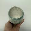 Ciotola Spogliaerbe per Erbe in Ceramica Tazza Spelafoglie per Erbe Fatta a Mano con Diverse Dimensioni di Fori Rotondi Strumenti Efficienti per Rimuovere le Foglie