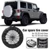 210D Silver Coated Tire Storage Bag Half Wrap Wheel Storage Case  Vehicle Protection