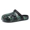 Hot Selling Outdoor Sandals for Men Original Beach Shoes Casual Summer Man Lightweight Men’s Slippers Garden Shoes Graffiti