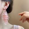Light Luxury Tassel Drop Earring Bohemian Style Exaggerated Earring Shell Earring  Seaside Vacation