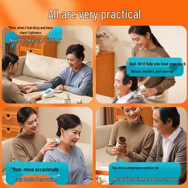 Hezheng Filial Piety Health Gift Set CN Plug (adapter Included)