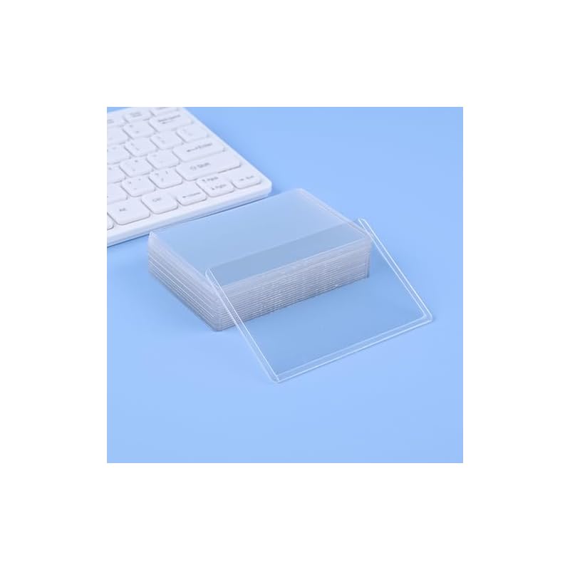 Card Loaders, PVC Material, Hard Card Cases, Ultra-Transparent, Card Storage, Trading Cards, Pokemon Cards, Protective Cases, Bend and Deterioration