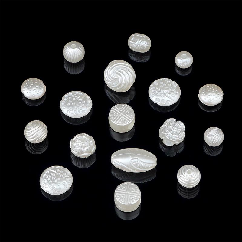 20 g/sac de moda forme mixte margele din plastic ABS perla margele libere pentru colier, bratara, cercei, bricolaj, bijuterii, accesorii pentru confectionarea manuala