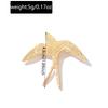 New Elegant Sun Swallow Brooch Metal Chain Pendant Brooch for Women Personality Charm Clothes Bag Pins Jewelry Accessories 2026