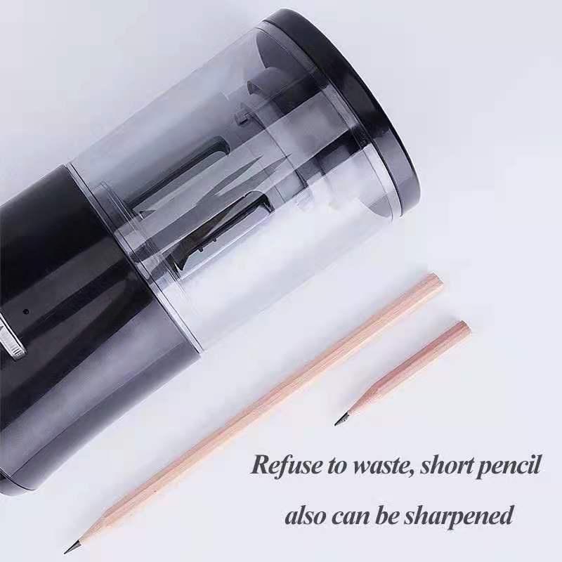 School Office Stationery Supply Portable Automatic Pencil Sharpener USB Rechargeable Electric Pencil Sharpener
